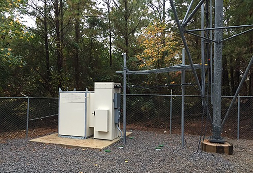 Southern Linc telecom site with fuel cell backup power